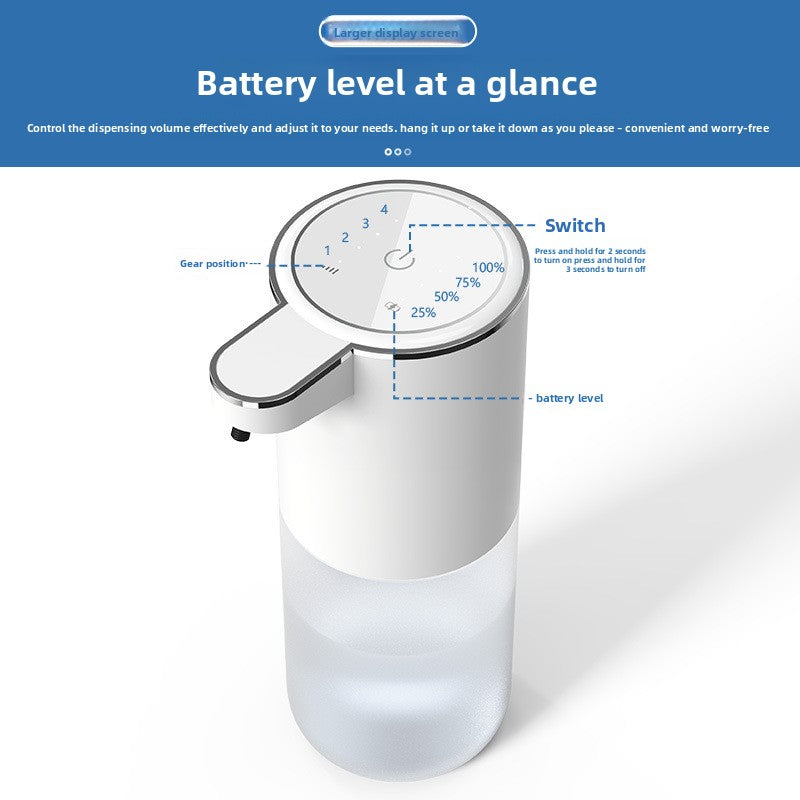 Automatic Sensor Soap Dispenser Rechargeable Foam Hand Sanitizer